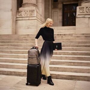 NWT THINK ROYLN Headliner Quilted Backpack Steel Volterra